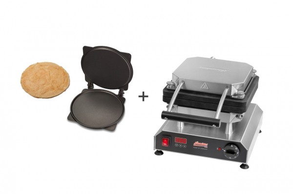 Neumärker Thermocook mit Crepes-Waffel-Platte 