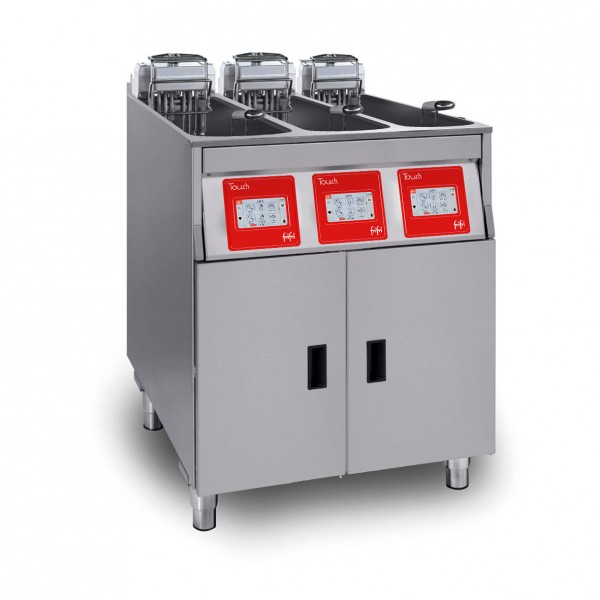 frifri Touch 633 Elektro-Standfritteuse mit 3 Becken a 7,5 -9 Liter - 400 Volt