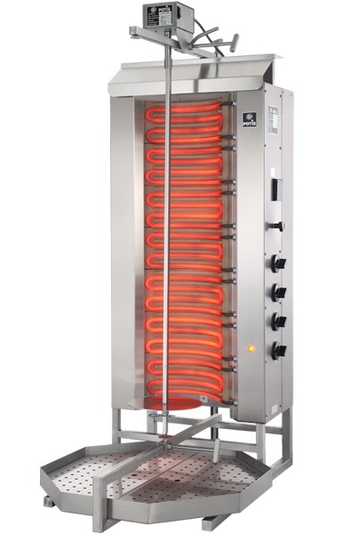 POTIS E4 Dönergrill - Elektro für max. 80 kg mit 10,5 kW - 400 Volt