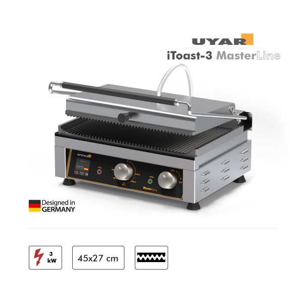 UYAR Kontaktgrill iToast-3 MasterLine 45x27cm